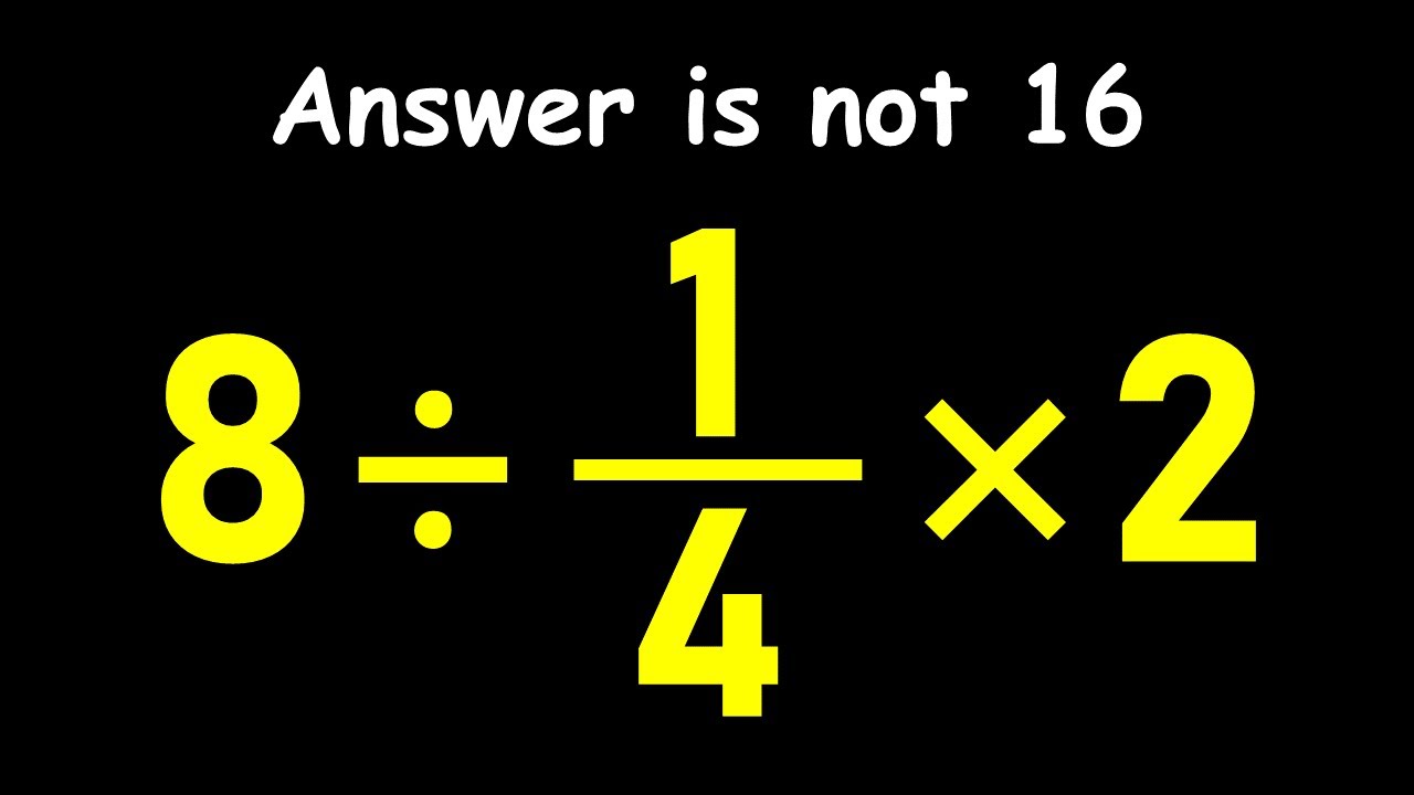 Only 1 in 5 Can Solve This Math Problem!