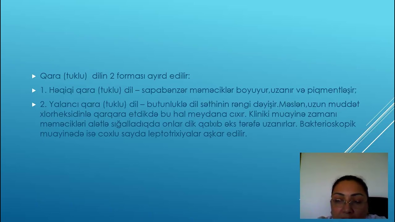 Dil və dodaq xəstəlikləri