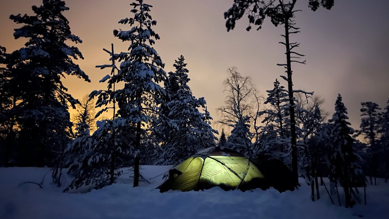 Winter weekend in the Hilleberg Saitaris tent