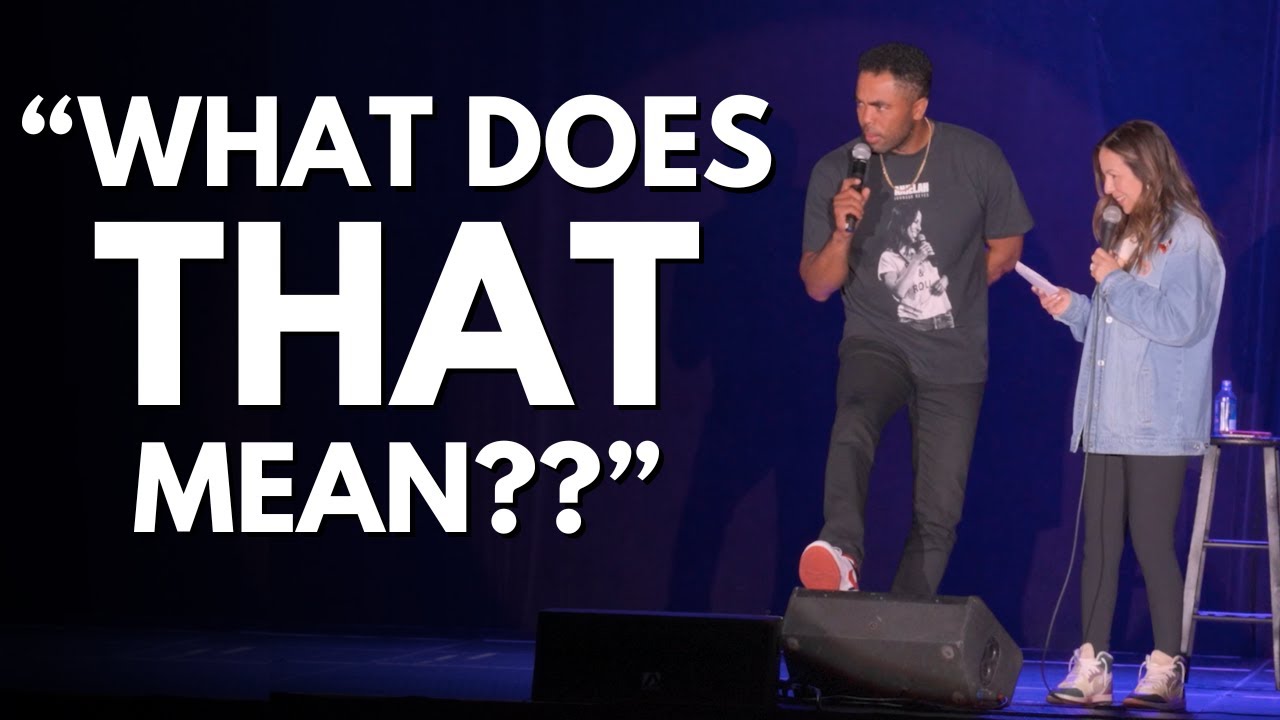 Mysterious Couple Goes Undercover at My Show | Gratitudes & Maditudes | Anjelah Johnson-Reyes