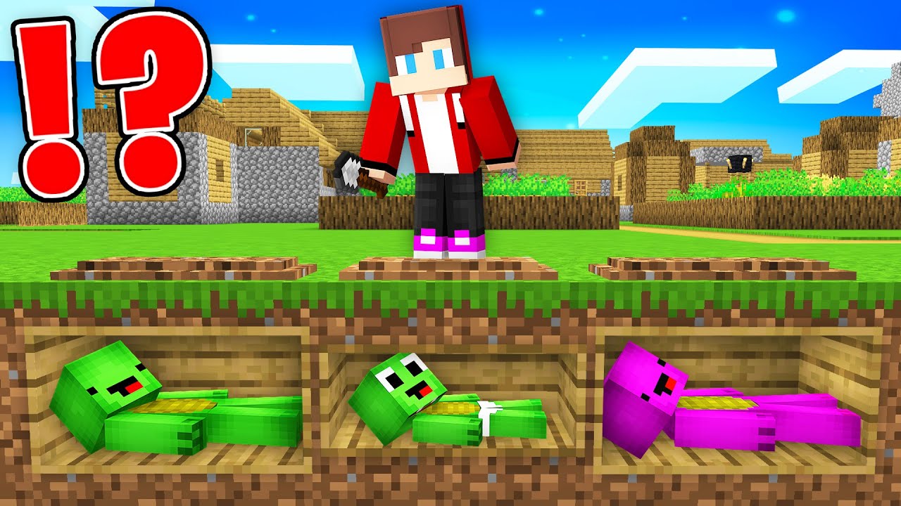 Why Maizen BURIED Mikey's FAMILY ALIVE in Minecraft! - Parody Story(JJ and Mikey TV)