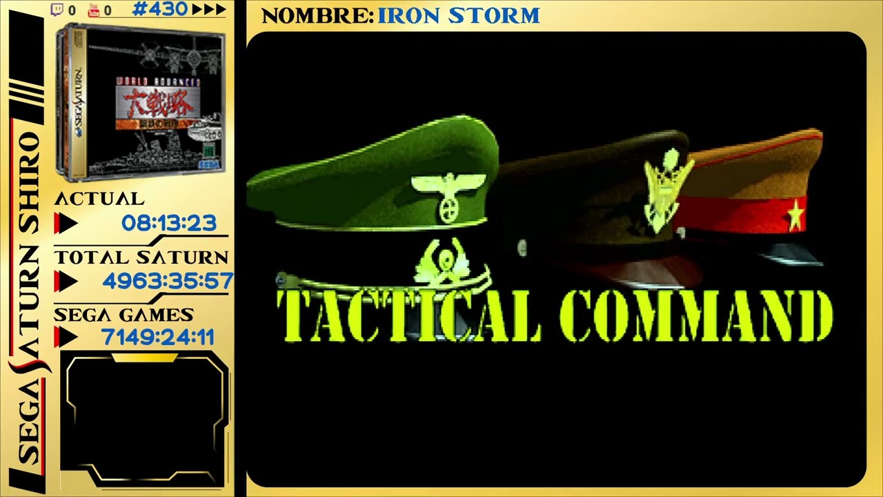 SSS 430 Iron Storm | Parte 3 | Sega Saturn Shiro #Sega #816