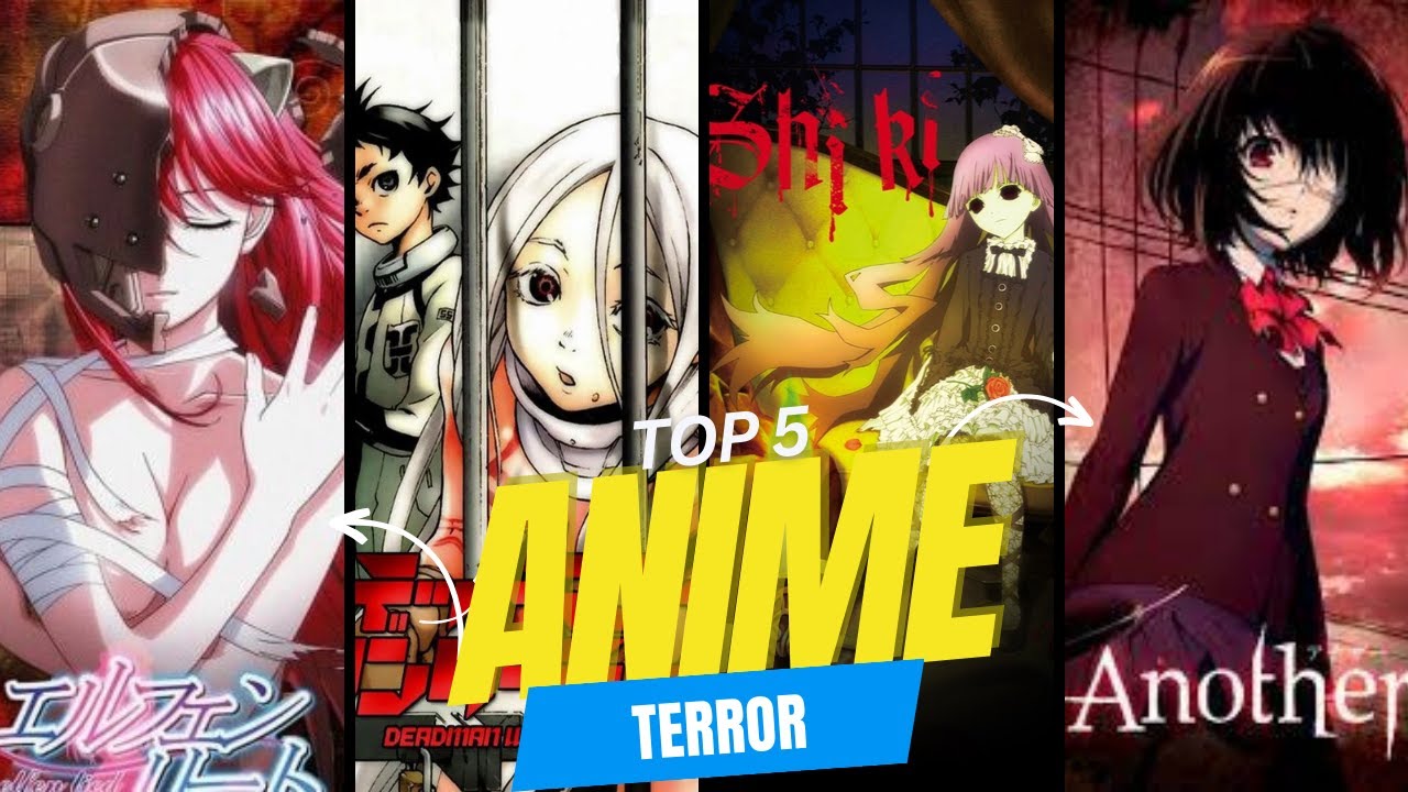 &iexcl;Prep&aacute;rate para Temblar! 😱 Top 5 Animes de Terror que Te Dejar&aacute;n sin Dormir 💀