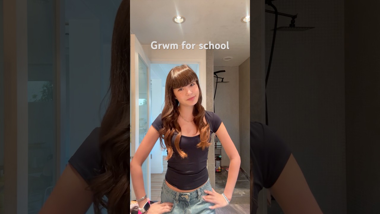 Grwm for school #viral #haul #lipsyncs #grwm #677 #gorgeous @tower28beautyofficial ￼
