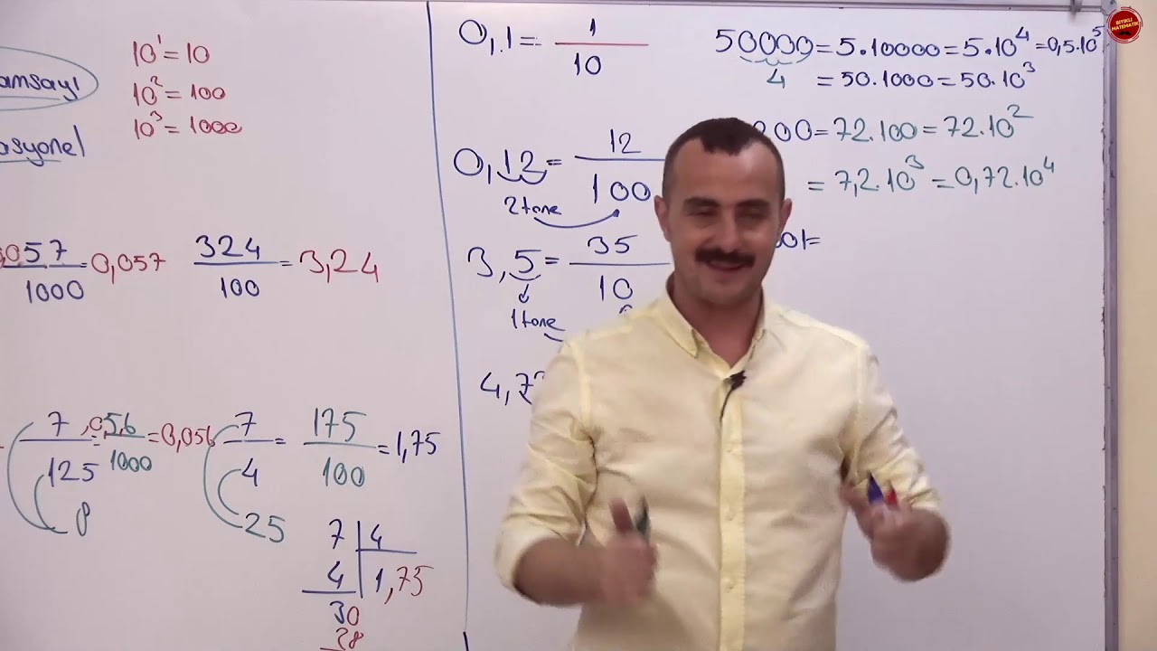 31-Ondalıklı Sayılar I (PDF açıklamalarda)