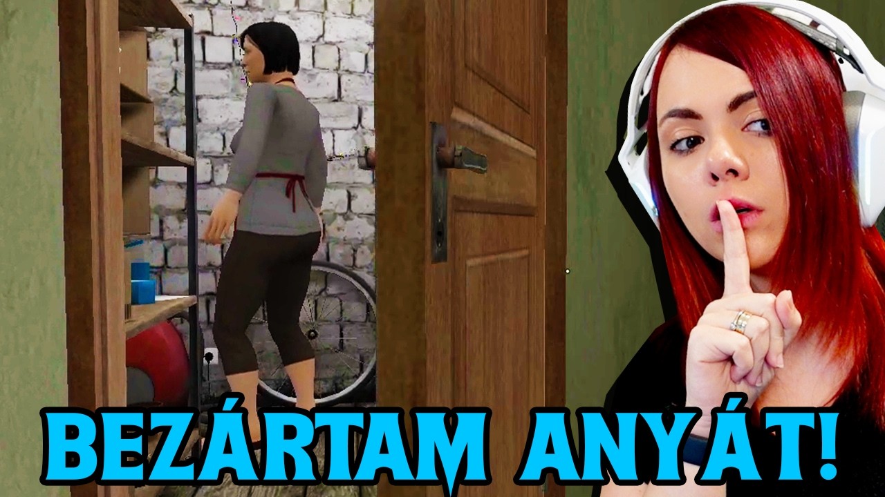 BEZÁRTAM ANYÁT A RAKTÁRBA! Ebből baj lesz! 😂 - Schoolboy Runaway #4