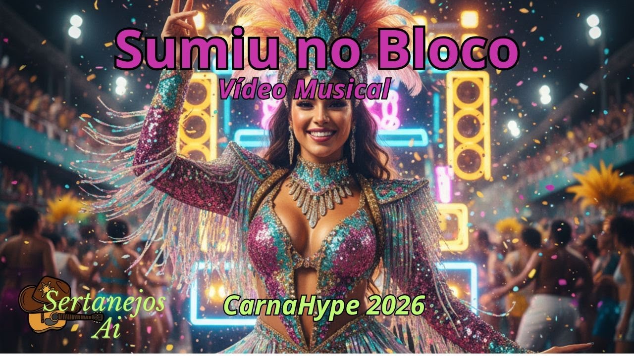 Sumiu no Bloco | Vídeo Musical | CarnaHype 2026 | @sertanejosai
