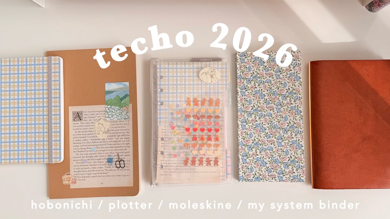 2026年の手帳たち｜ほぼ日手帳とプロッターとマイシスとモレスキン