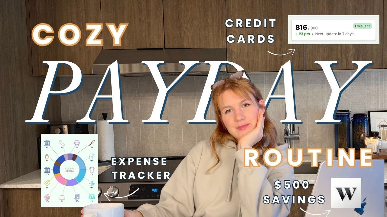 PAYDAY ROUTINE 💸 Paycheck breakdown, side hustle income, credit cards, savings & monthly goals
