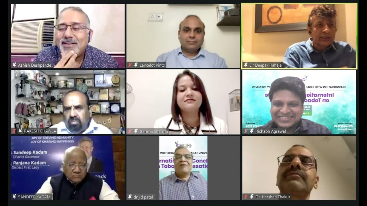 Day 3 Panel Discussion: Multi-Modal Approach for Tobacco Cessation TOBACCOCON 2021