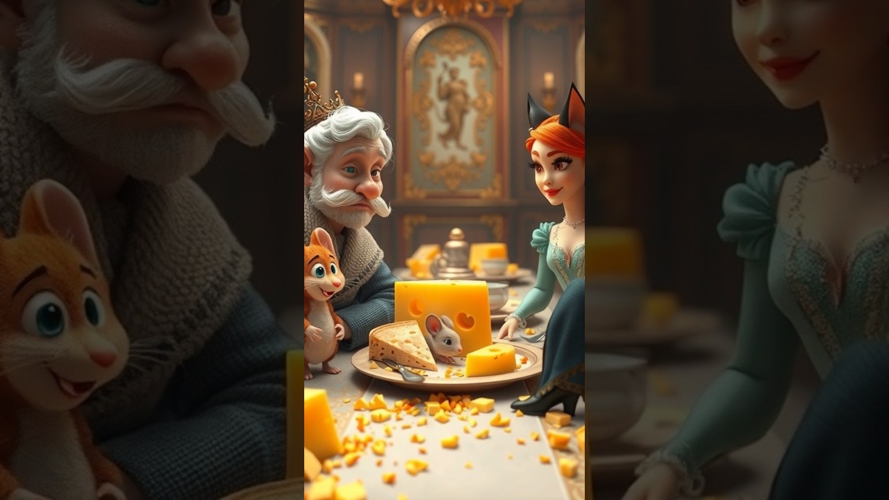 The Mouse Who Stole the King’s Cheese Map | Animated Fantasy Story | Bee Stories