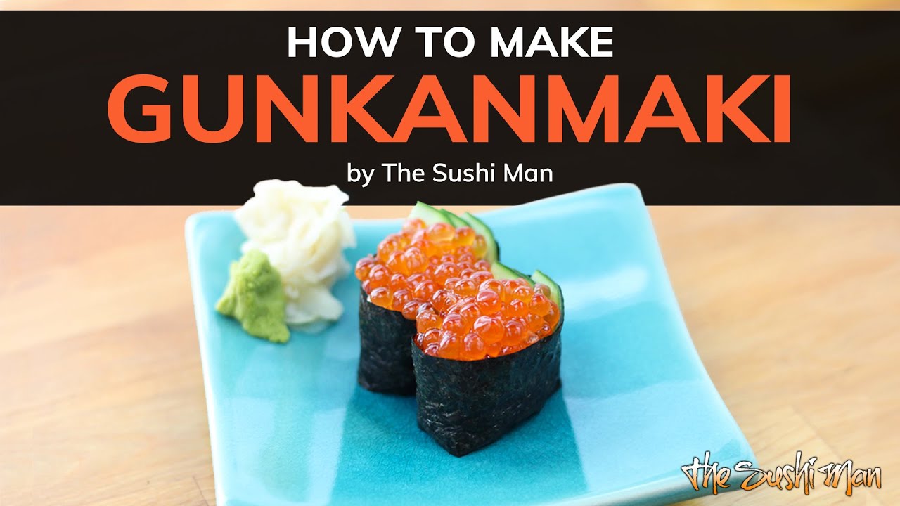 Как приготовить ГУНКАНМАКИ с The Sushi Man