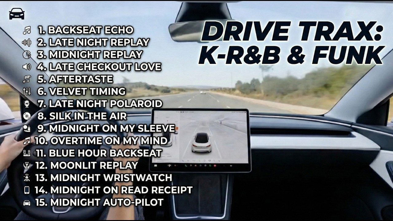 Smooth K-R&B & Funk Driving Playlist 🚗 Days Drive POV