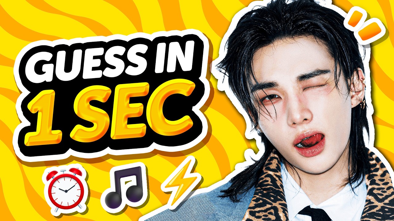 GUESS THE K-POP SONG FROM THE FIRST 1 SECOND! ⏱️⚡ ANSWER - KPOP QUIZ 🎮