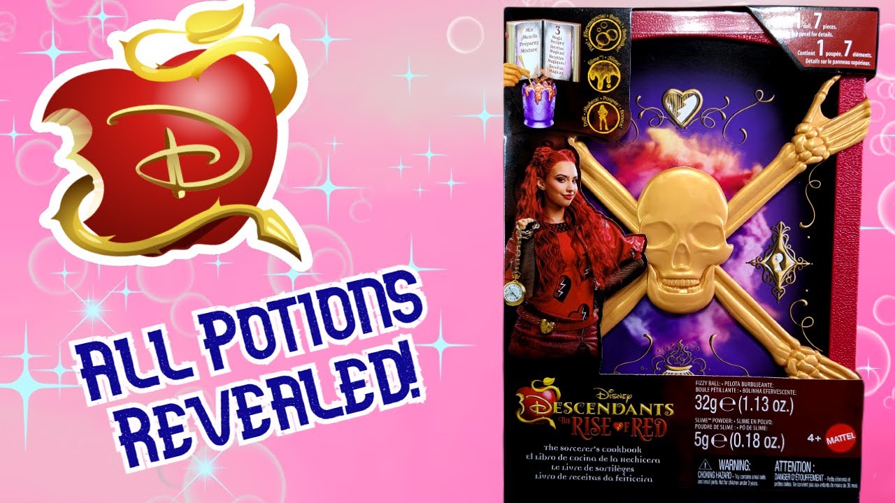Fun With Potions! | The Descendants Rise of Red - The Sorcerer's Cookbook | Adult Collector Review