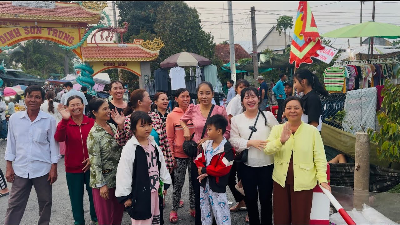 Cả Nhà Lên Đồ Đi Lễ Đức Cố Quản Trần Văn Thành Tại Dinh Sơn Trung An Giang Vui Ơi Là Vui#HCCSMT/84