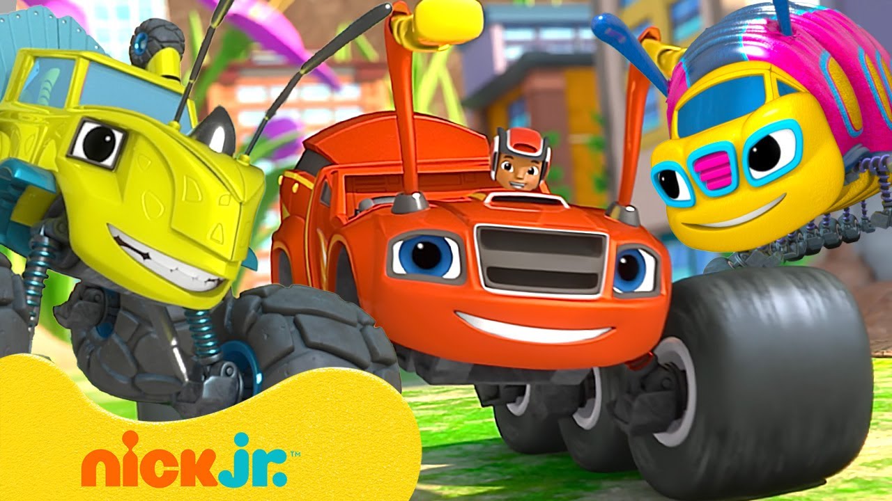 Ant Blaze's Insect Adventure! w/ Zeg & Crusher | Blaze and the Monster Machines | Nick Jr.