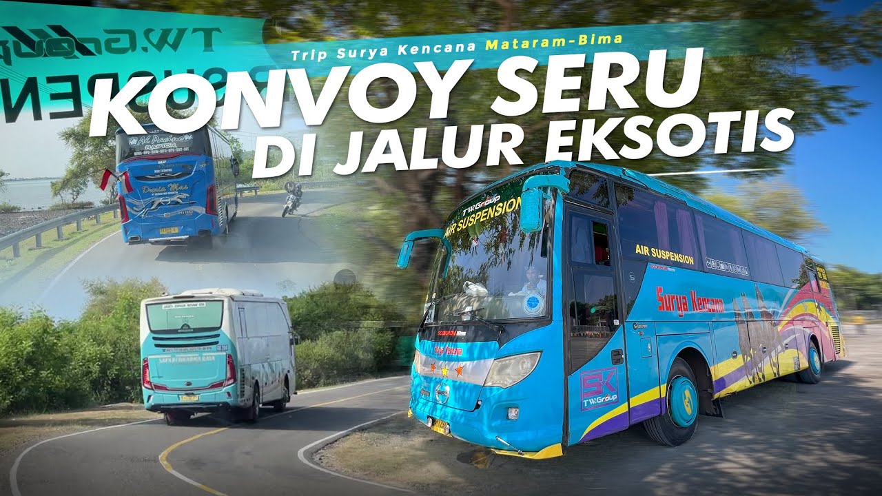 Welcome To Pulau Sumbawa | JALURNYA SEINDAH INI CUYY !! 😍 - Trip Surya Kencana Mataram-Bima (Part 2)