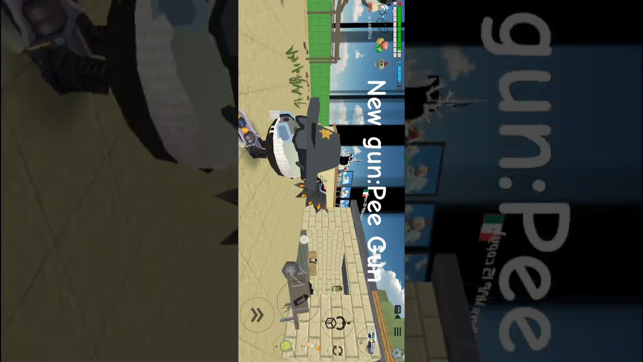 Pee gun chicken gun 5.10