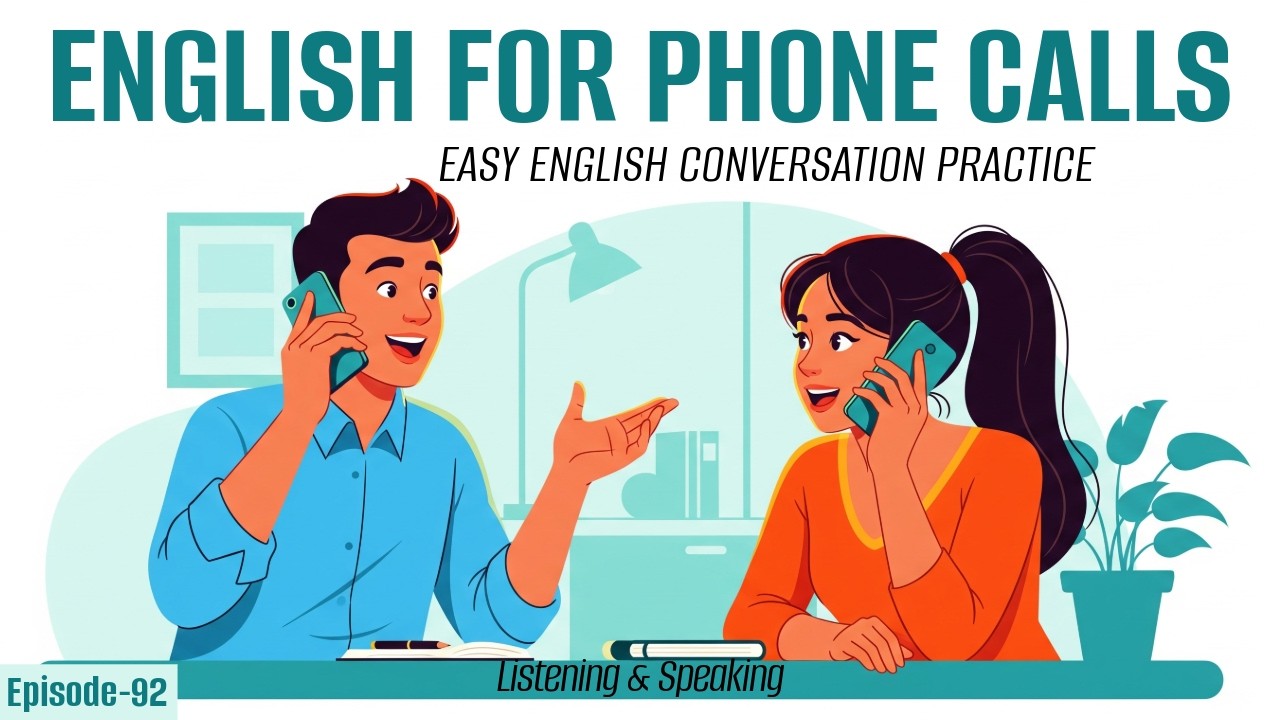 English for Phone Calls | Learn English Phrases for Beginners & Practice Speaking