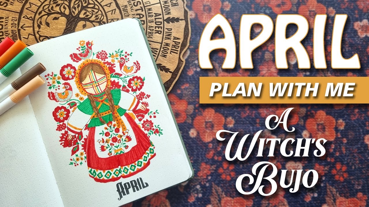 April 2025 Plan With Me - Bujo Bullet journal