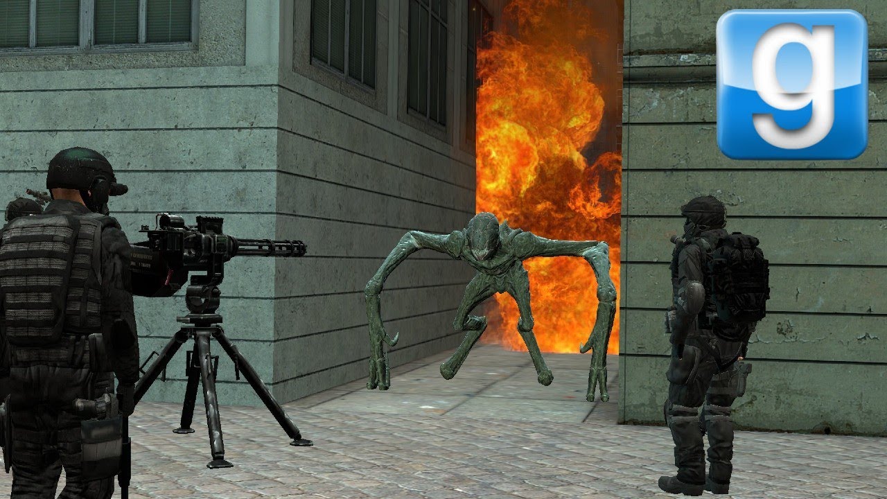 A Quiet Place Death Angel VS Black Ops Special Forces Nextbot Fight Garry's Mod