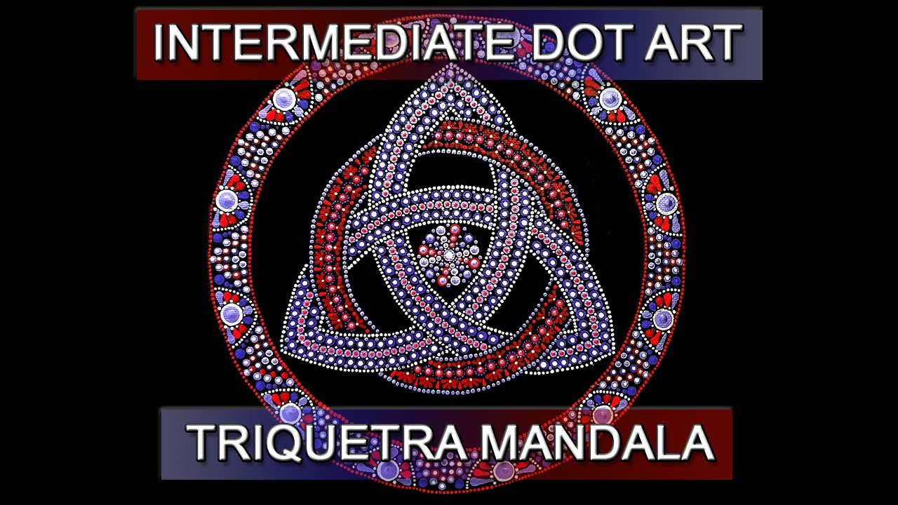 Intermediate Dot Art - Triquetra Outer Circle - Part 4