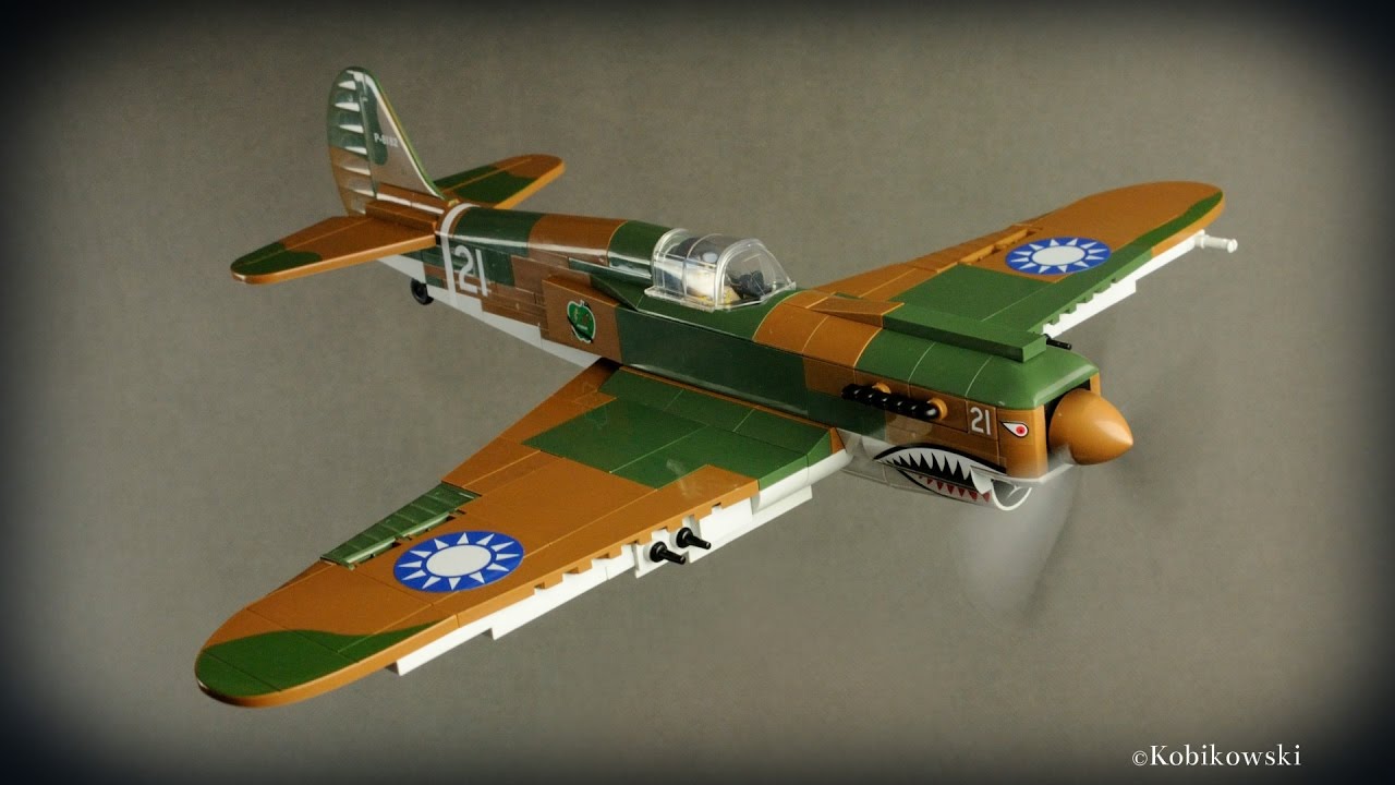 COBI Samoloty IIWŚ #15-18 - P-40B Tomahawk - recenzja