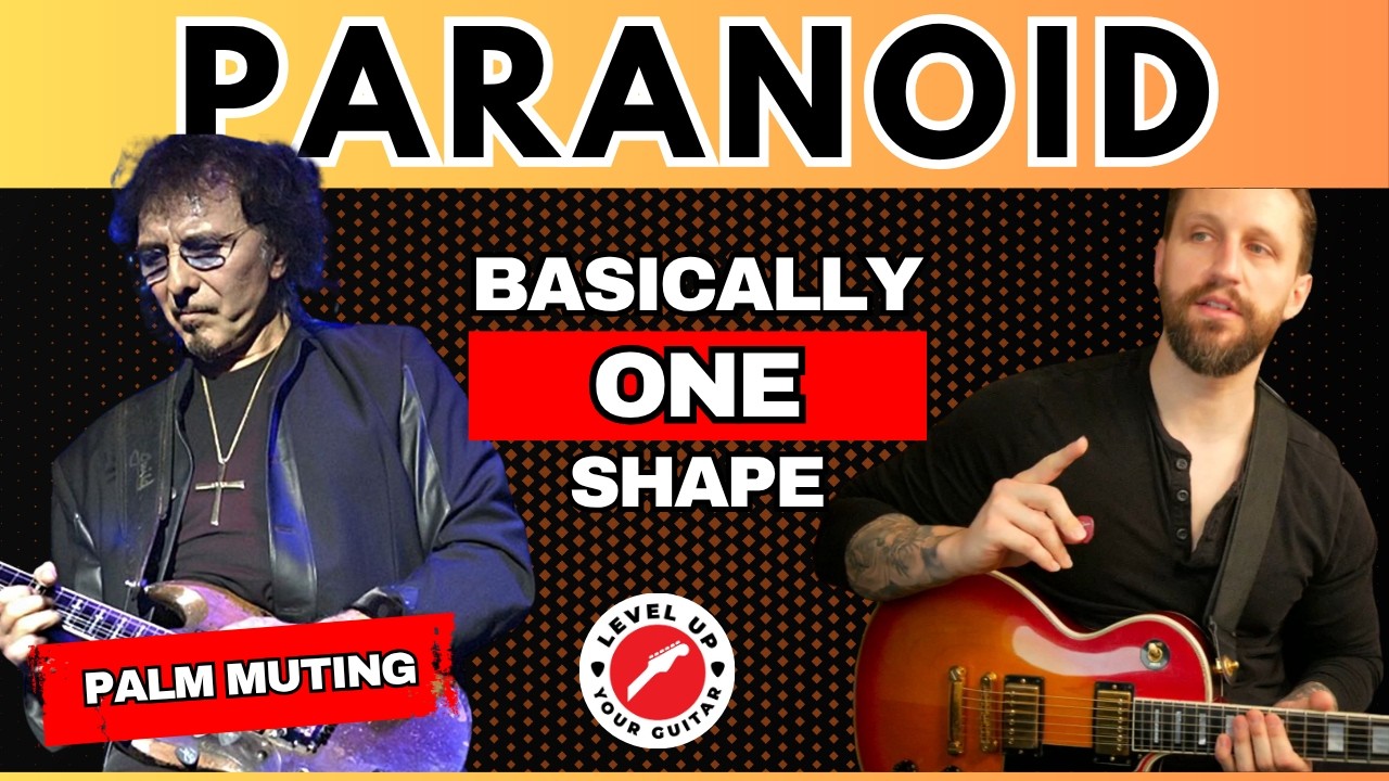 This Classic Will Improve Your Power Chord Switching | Paranoid | Black Sabbath