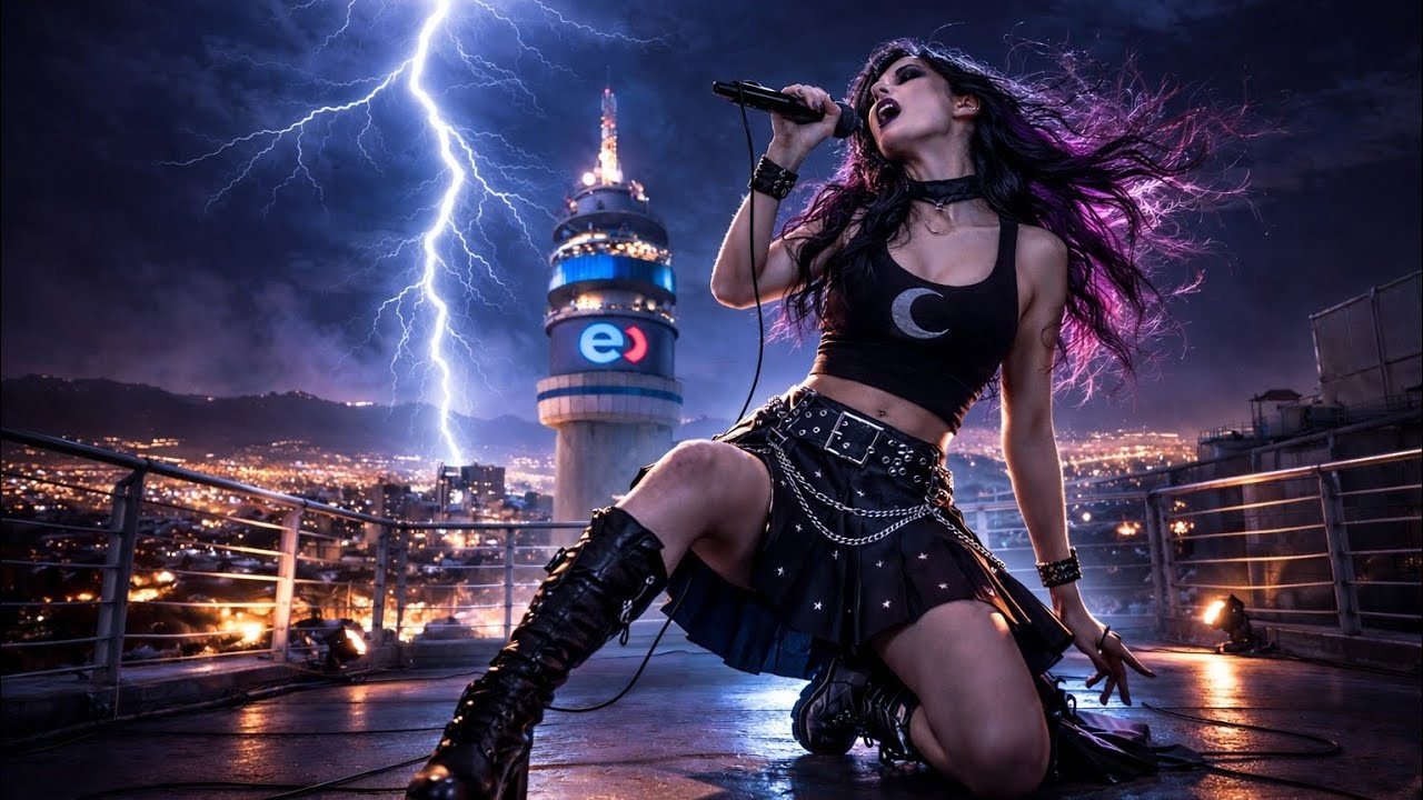 Ailee Moon & Ai Machines - Ruge Santiago en vivo (Torre Entel)
