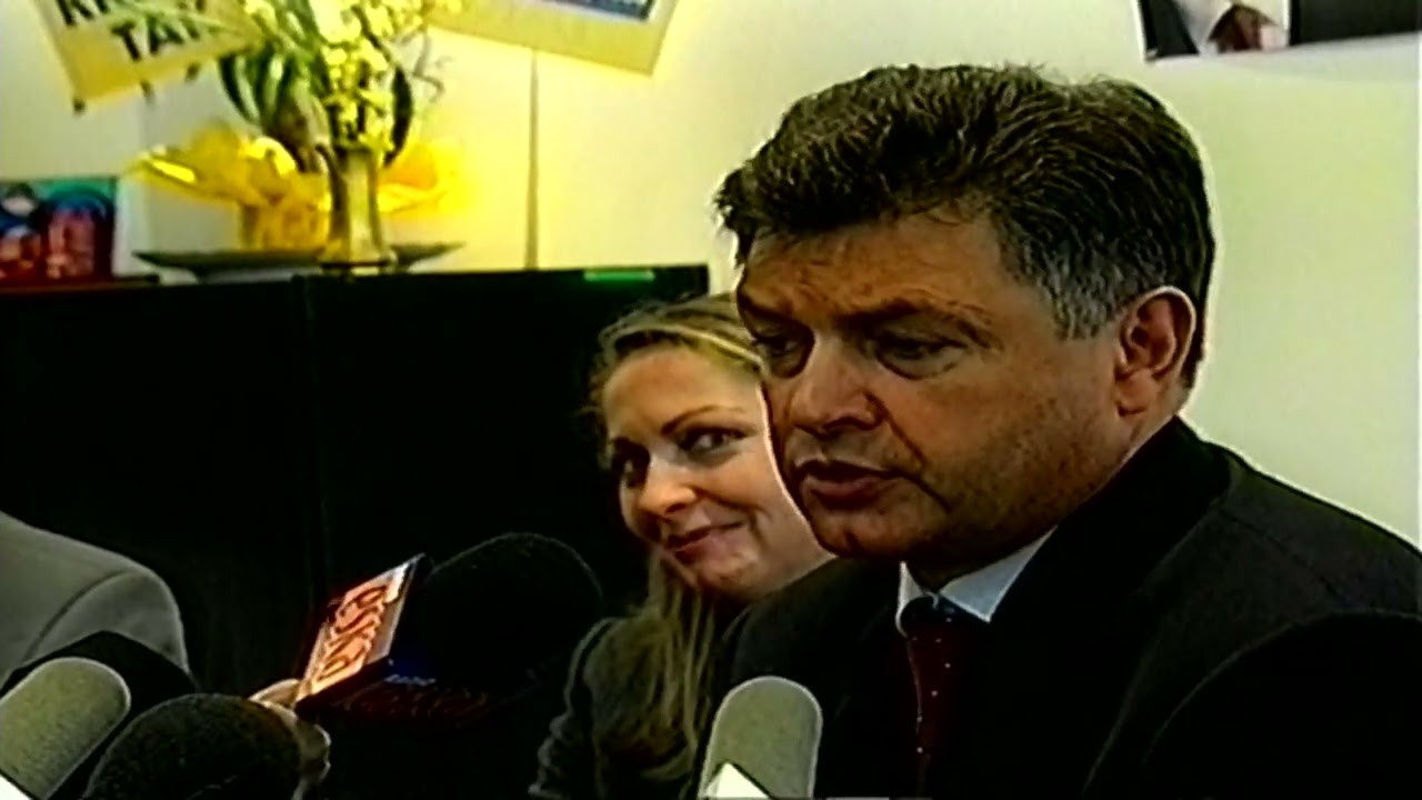 Marian Krzaklewski w Pile 2000 r