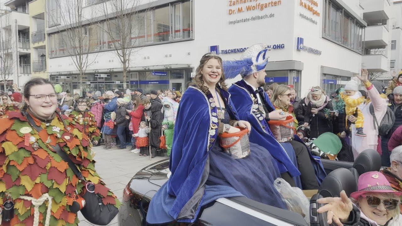 44 Jahre Fellbacher Carneval Club 1981 e.V. - Jubiläumsumzug 2025, 1 Teil 4K HDR uncut