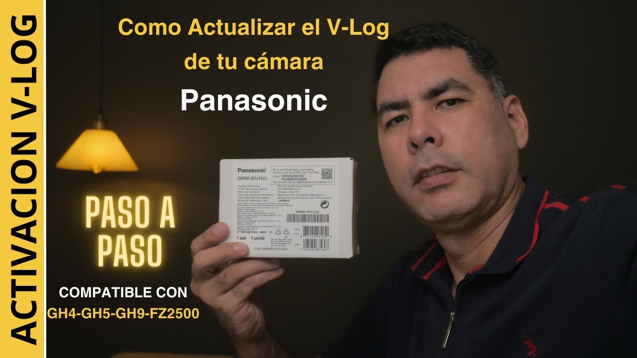 Como Activar el VLOG en Panasonic 2023 | Graba en logarítmico Para Obtener más rango dinámico