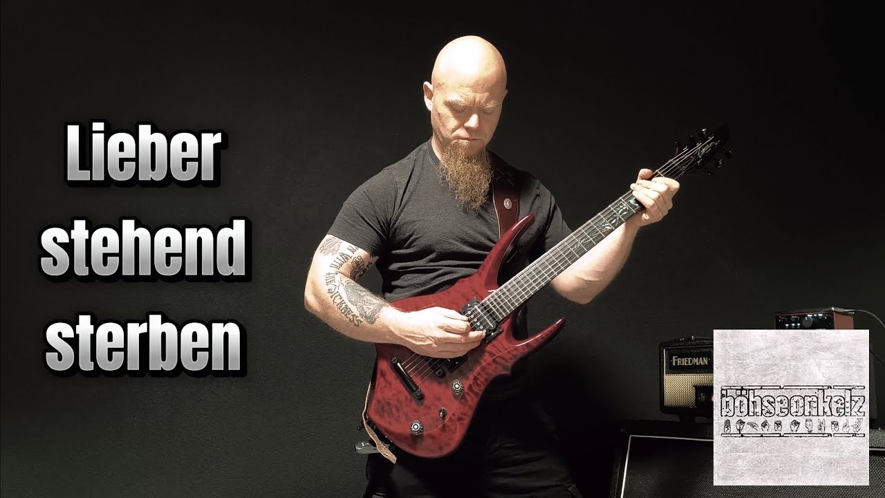 Lieber stehend sterben - Böhse Onkelz - Gitarren Cover [4K]