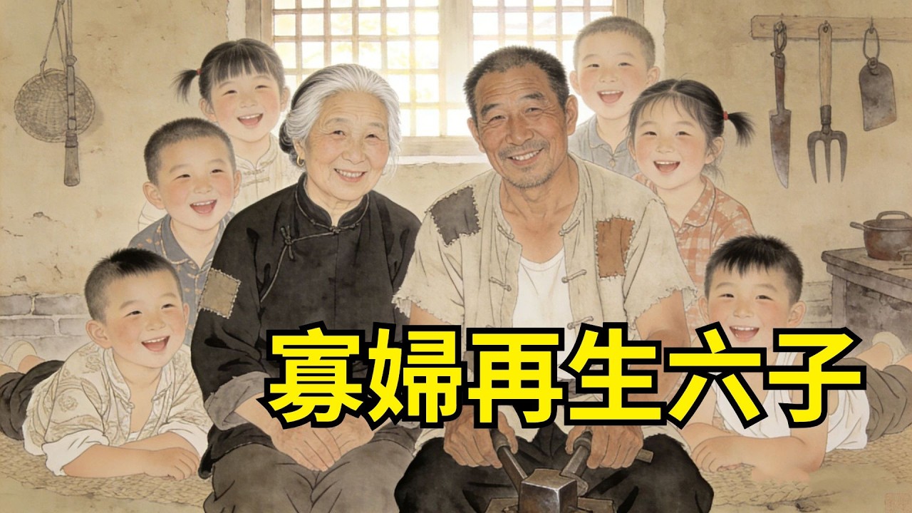 成親三年無子被休，婆婆罵她「不下蛋的母雞」！轉嫁窮鐵匠竟連生六子，十年後前夫得知真相，當場後悔到吐血！【心事郵局】#民間故事#傳統故事#故事頻道#聽書#睡前故事#情感