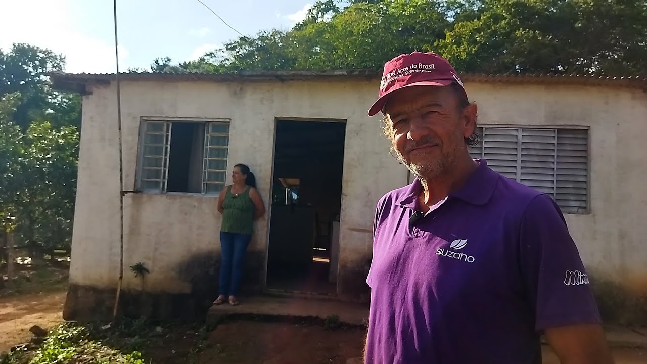 A VIDA MUDOU QUANDO CONHECEU SUA COMPANHEIRA, MORA QUASE DENDRO DO MATO CARLÃO RELAXADO