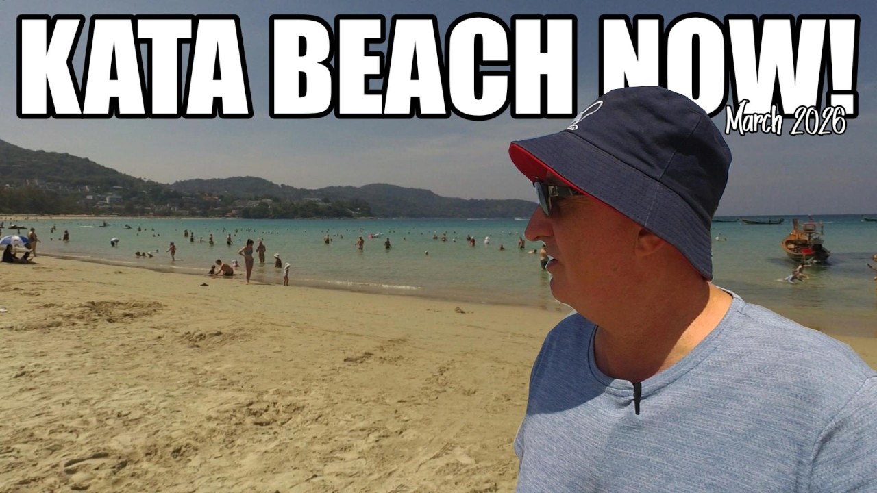 Kata Beach Phuket TODAY 🇹🇭 High Season Update March 2026
