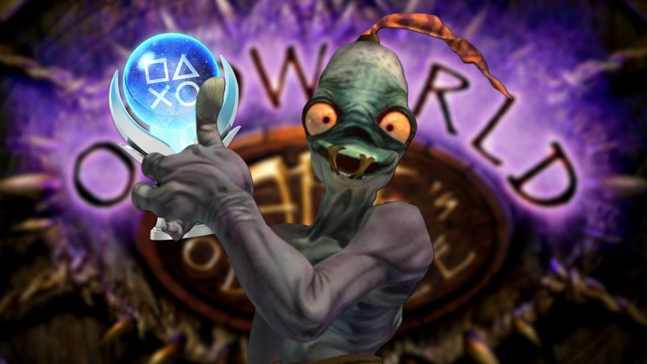 Die Oddworld Abe's Oddysee Platin machte mich zum Mitarbeiter des Monats!