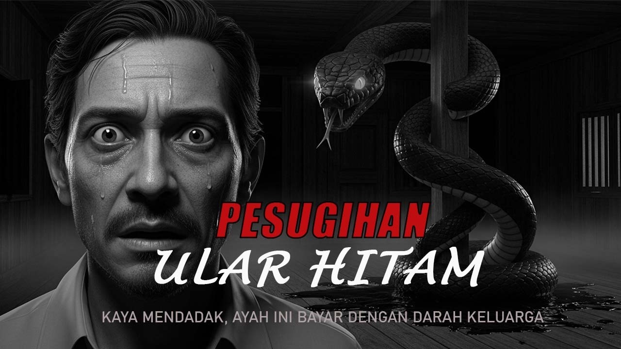 PESUGIHAN ULAR HITAM KAYA DALAM SEMALAM, HANCUR SEUMUR HIDUP