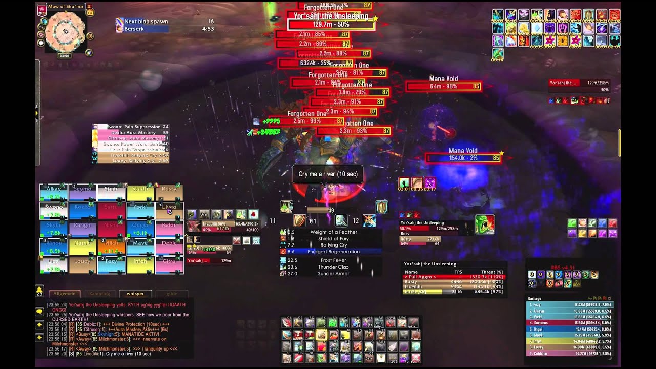 Pulse vs. Yor'sahj the Unsleeping 25M Heroic