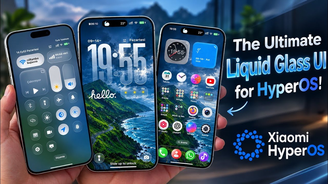 The Ultimate Liquid Glass UI for HyperOS! 💧✨