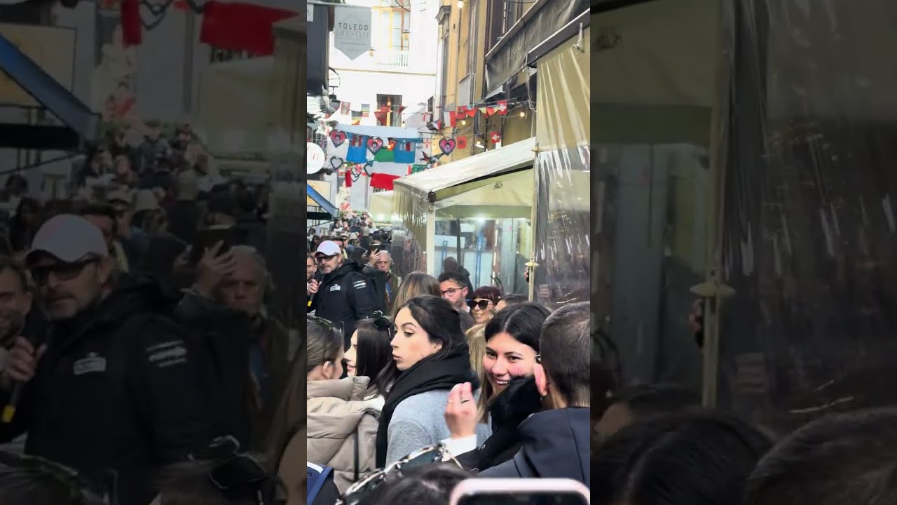 QUARTIERI SPAGNOLI NAPOLI 🩵ITALY LIVE