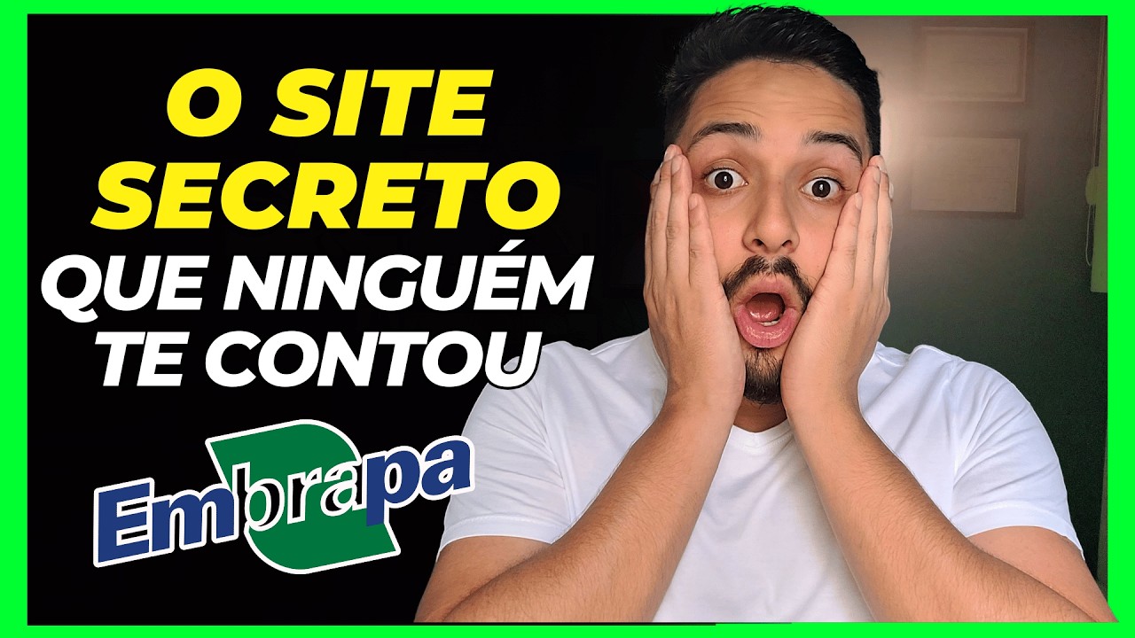 EMBRAPA 2025  - Esse SITE vai te SALVAR na escolha do CARGO
