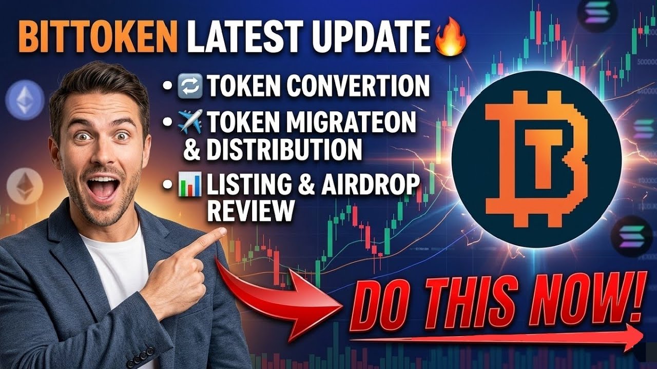 BITTOKEN - Последнее обновление🔥Обзор конвертации, миграции, распределения и листинга токенов