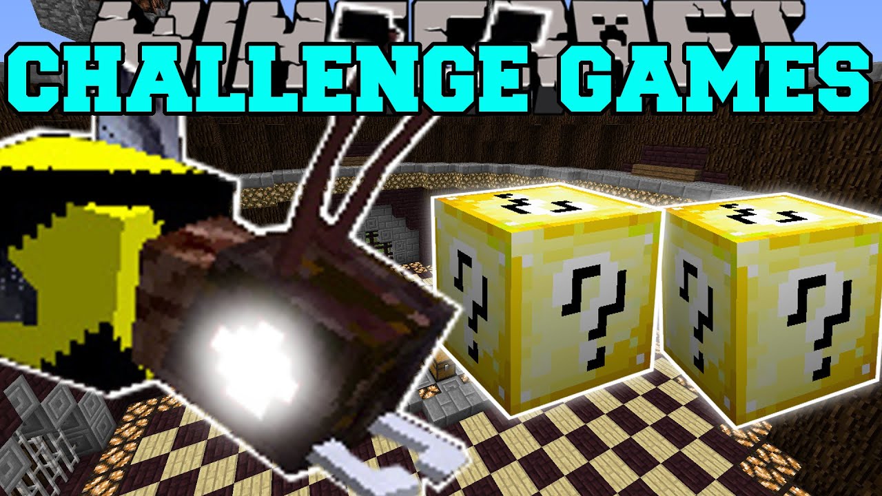 Minecraft: BEE CHALLENGE GAMES - Lucky Block Mod - Modded Mini-Game