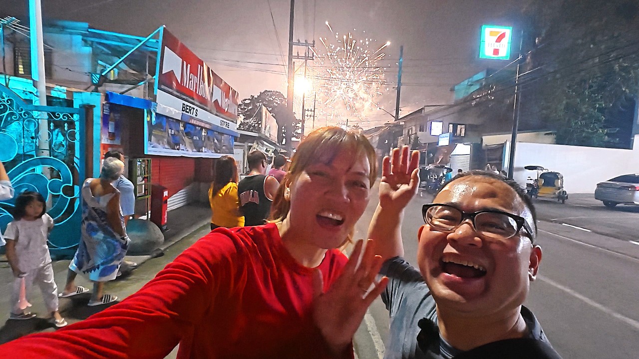 【フィリピン】ヤバい!!ここは戦場⁈無法地帯のようなフィリピンのカウントダウン😲現在のフィリピンはどうなっているの？PART2