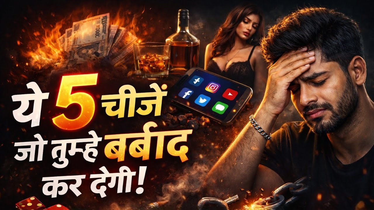 ये 5 चीज़ें जो आपको ज़िंदगी में बर्बाद कर देंगी 😱 | Audiobook mentor 
