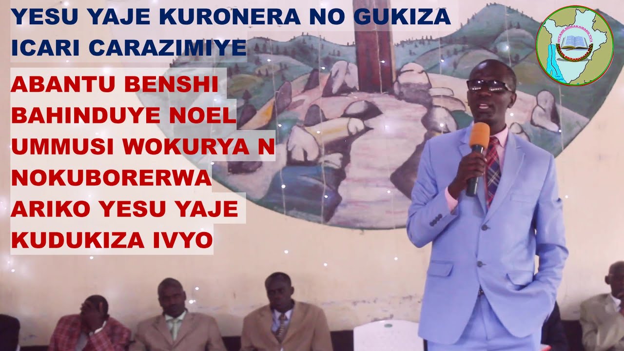 ICAZANYE YESU NI UKURONDERA NO GUKIZA ICARI CARI CARAZIMIYE