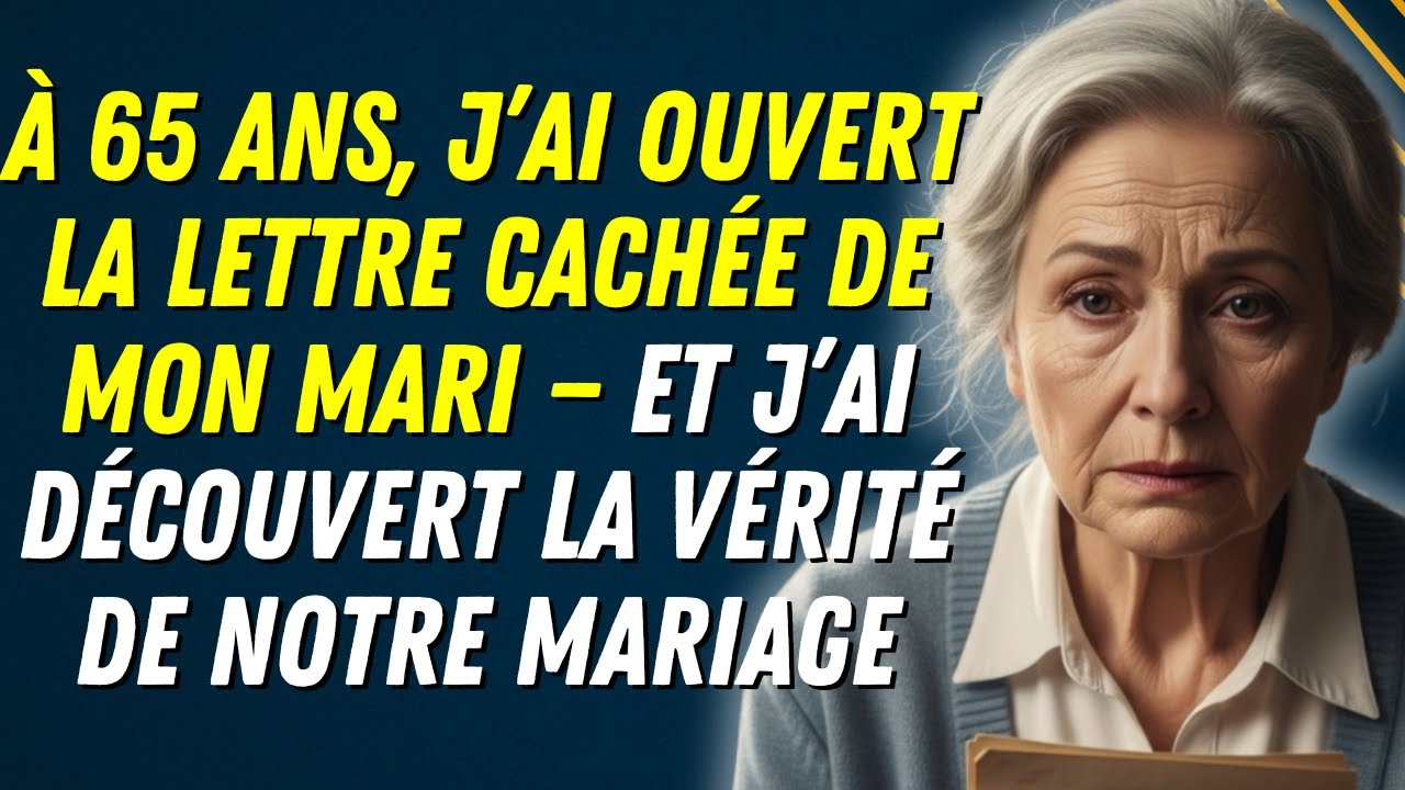 À 65 ans, j’ai ouvert la lettre cachée de mon mari — et j’ai découvert la vérité de notre mariage