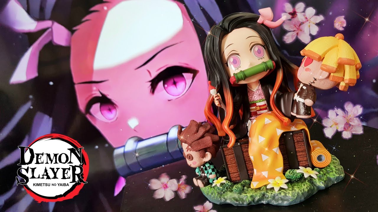 Nezuko Kamado | SHOWHAND STUDIO - SD SCALE RESIN STATUE | Demon Slayer: Kimetsu No Yaiba | UNBOXING